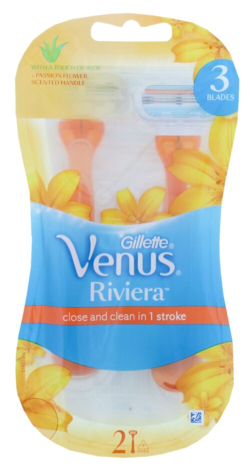 drugstoreonline.co.uk - Gillette Venus Riviera Disposableosable Razors 2'S