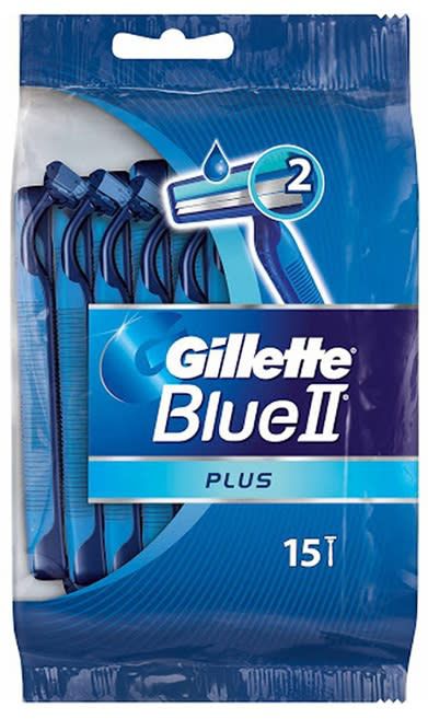 drugstoreonline.co.uk - Gillette Blue Ii Plus Disposableosable Razors 15'S