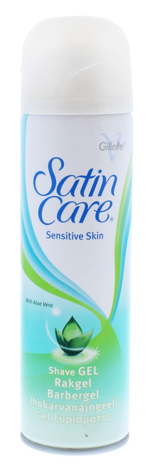 drugstoreonline.co.uk - Gillette Satin 200ML Shave Gel Sensitive