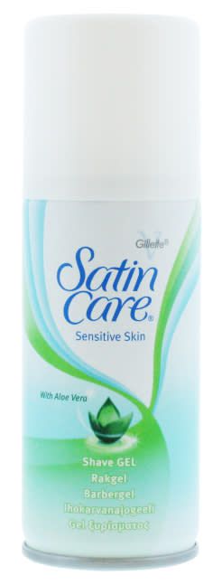 drugstoreonline.co.uk - Gillette Satin 75ML Shave Gel Sensitive