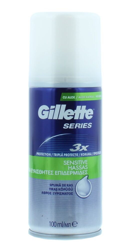 drugstoreonline.co.uk - Gillette Series 100ML Shave Foam Sensitive