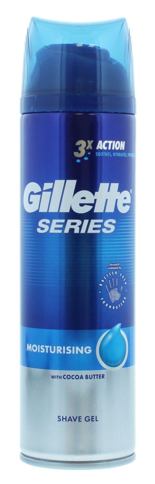 drugstoreonline.co.uk - Gillette Series 200ML Shave Gel Moisturising
