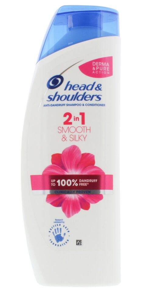 drugstoreonline.co.uk - Head&Shoulders 450ML 2 In 1 Smooth&Silky