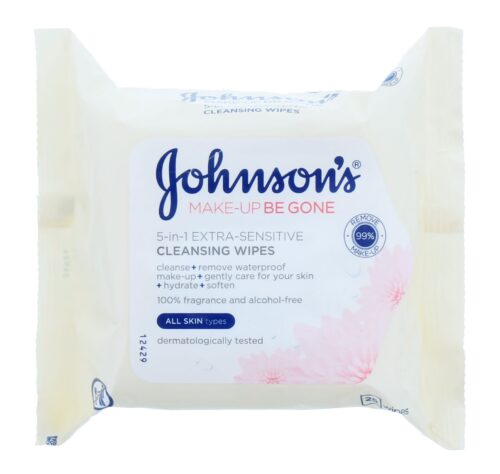 drugstoreonline.co.uk - Johnsons Makeup Wipes Extra Sensitive 25'S