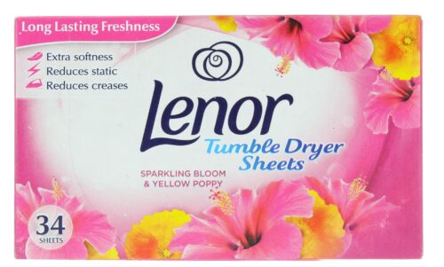 drugstoreonline.co.uk - Lenor Tumble Dryer Sheets Sparkling 34's