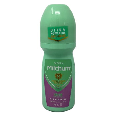 drugstoreonline.co.uk - Mitchum 100ML Roll On Shower Fresh