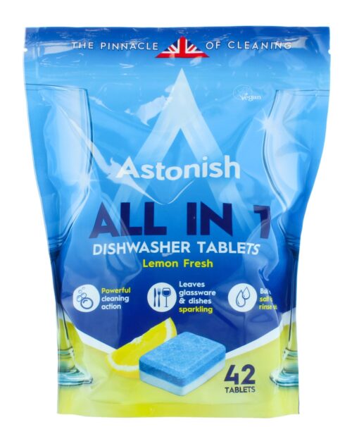 drugstoreonline.co.uk - Astonish Dishwasher Tabs 42'S Lemon