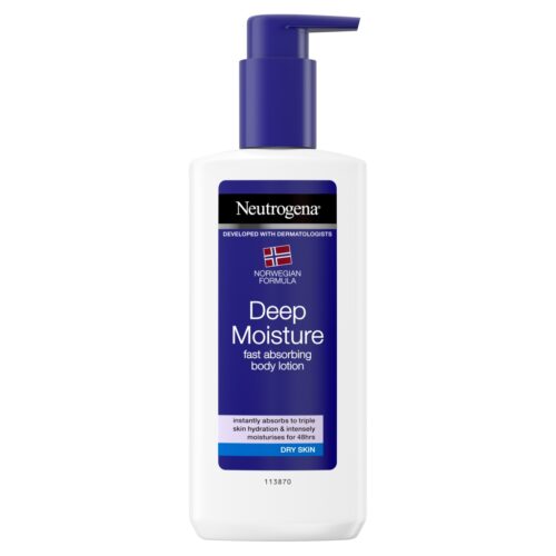 Neutrogena Deep Moisture Body Lotion Pump Fast Absorbing
