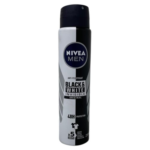 drugstoreonline.co.uk - Nivea Deo 250ML Black & White Invisible For Men