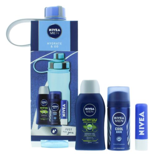 drugstoreonline.co.uk - Nivea Hydrate & Go Set 4Pc Men