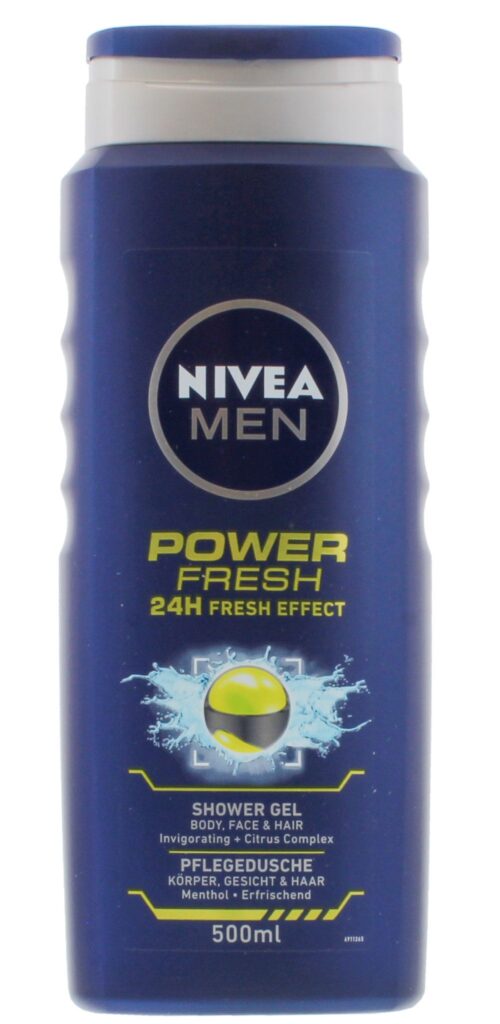 drugstoreonline.co.uk - Nivea Men 500ML Shower Gel Power Fresh