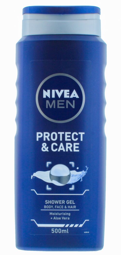 drugstoreonline.co.uk - Nivea Men 500ML Shower Gel Protect & Care