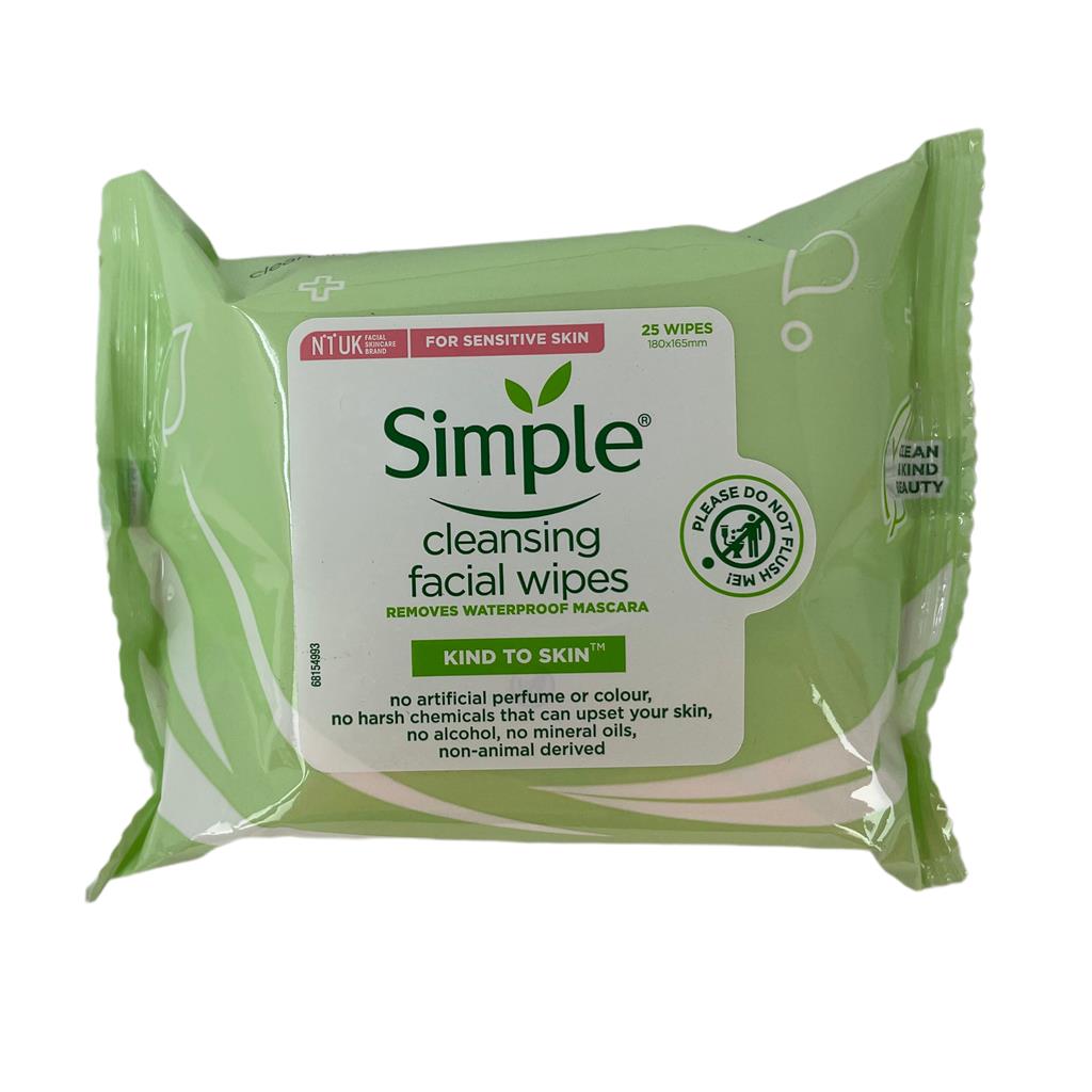 322 drugstoreonline.co.uk - Simple Cleanse Face Wipes