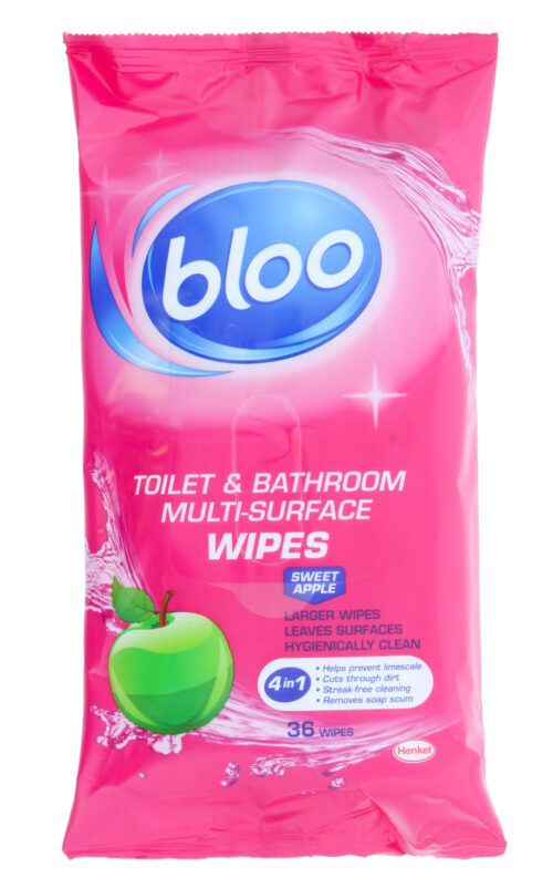 drugstoreonline.co.uk - Bloo Toilet & Bathroom Multi Wipes 36's