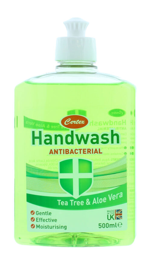 drugstoreonline.co.uk - Certex 500ML Handwash Antibacterial Aloe Vera