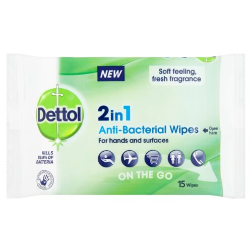 drugstoreonline.co.uk - Dettol Antibacterial Wipes 2In1