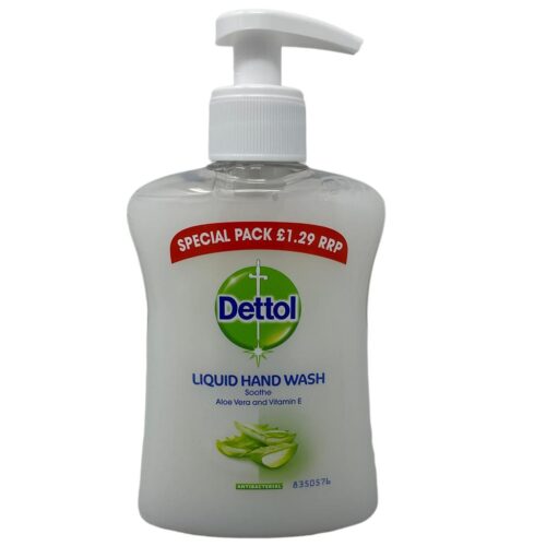 drugstoreonline.co.uk - Dettol Liquid Hand Wash Pump Soothe Aloe Vera and Vitamin E Pmp £1.29
