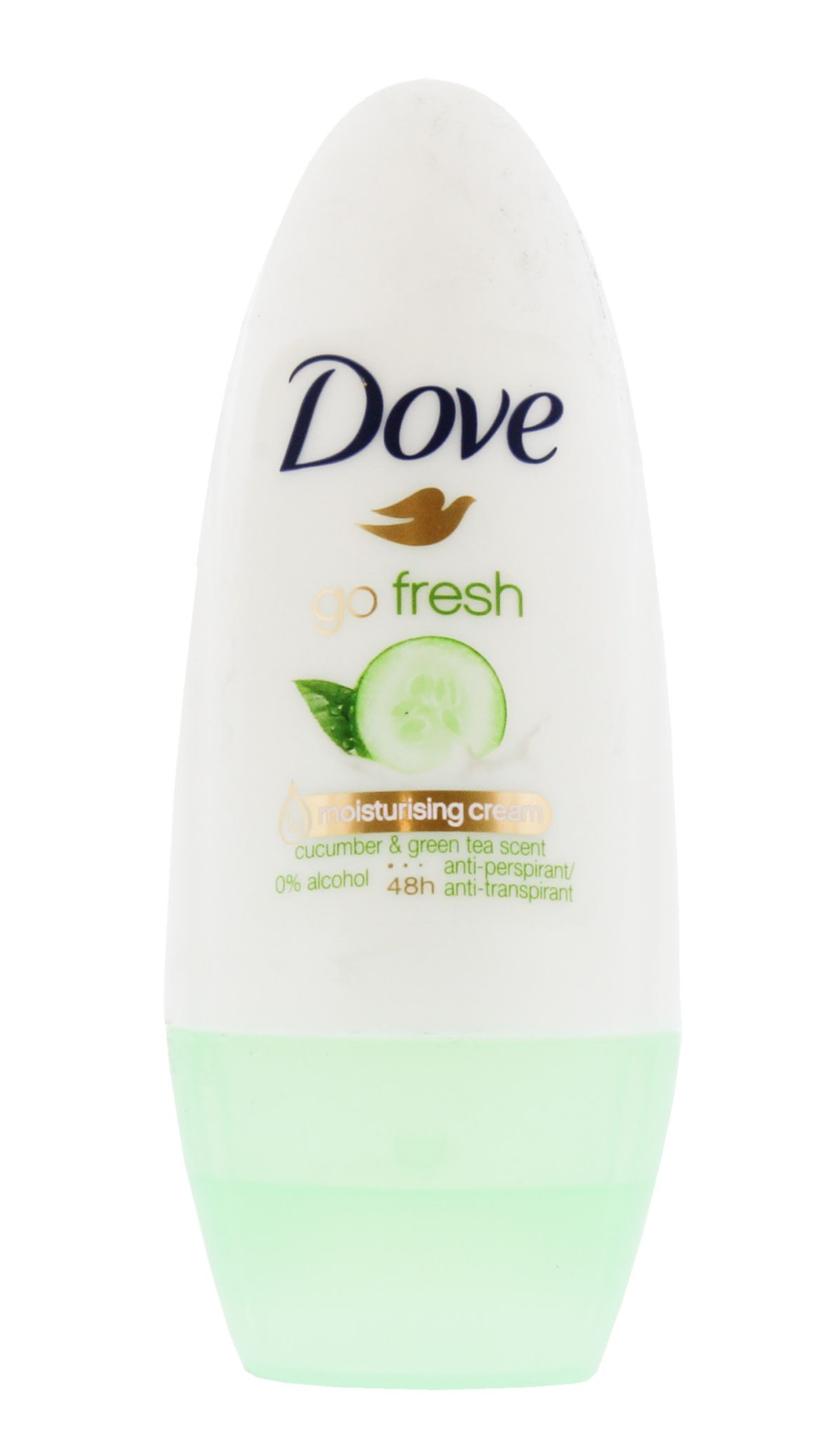 97 drugstoreonline.co.uk - Dove 50ML Roll-On Antiperspirant Cucumber & Green Tea