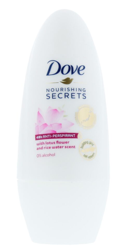 drugstoreonline.co.uk - Dove 50ML Roll-On Antiperspirant Lotus Flower & Rice